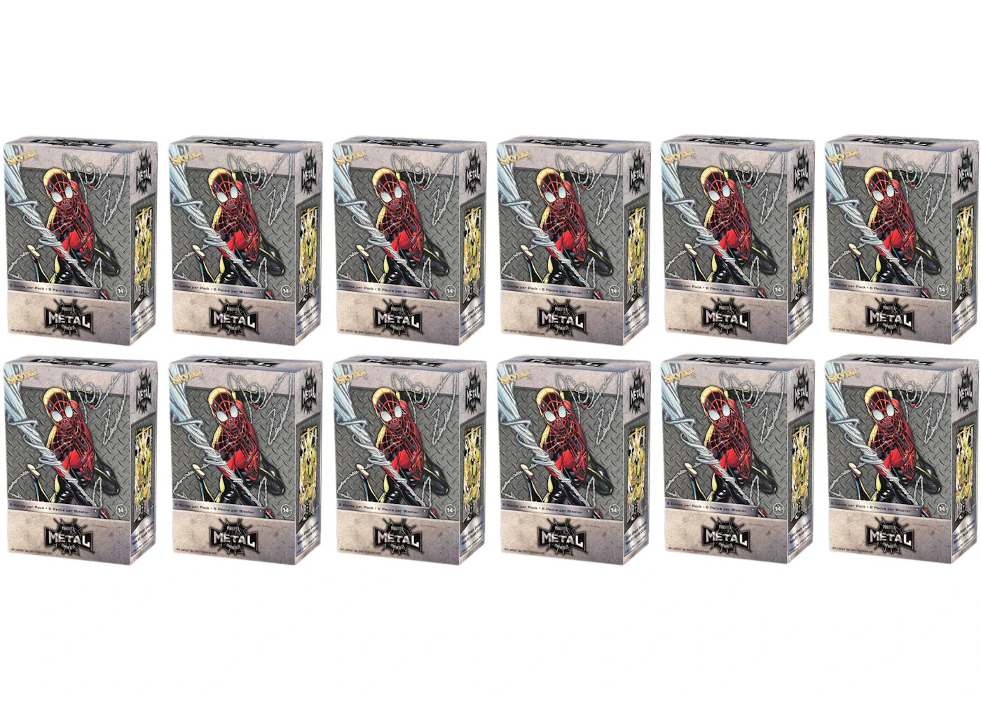 2022 Upper Deck Marvel Metal Universe Blaster Box 12x Lot
