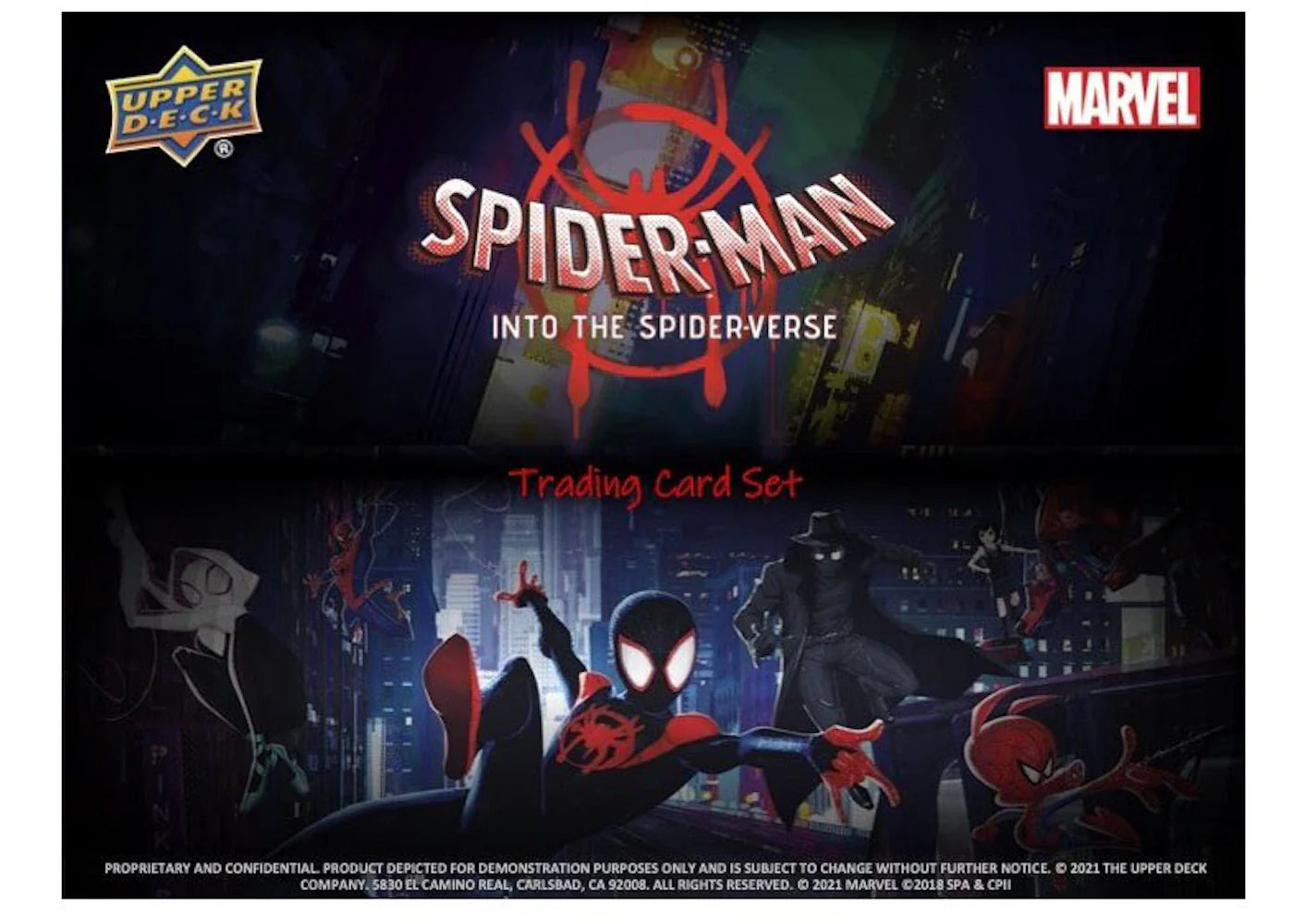 2022 Upper Deck Marvel Spider-Man: Into The Spider-Verse Hobby Box