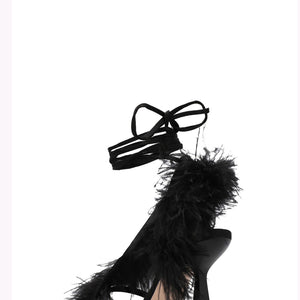 Sebastian Feather Wrap’ Sandals