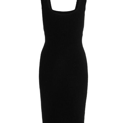 WARDROBE.NYC Knit Midi Dress