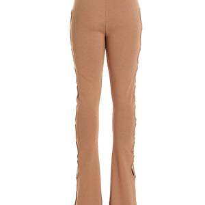 AndreĀdamo Cut Out Pants With Lacing
