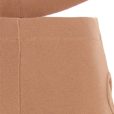 AndreĀdamo Cut Out Pants With Lacing