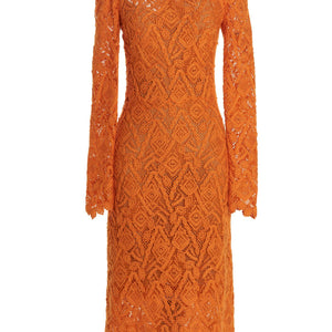 Ermanno Scervino Macramé Lace Dress