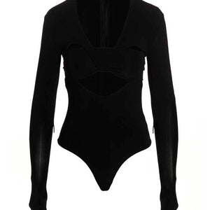 Ambush Heart Shaped Gloves Bodysuit