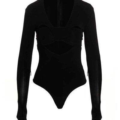 Ambush Heart Shaped Gloves Bodysuit
