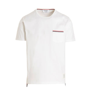 Thom Browne Logo Band Jersey T-shirt