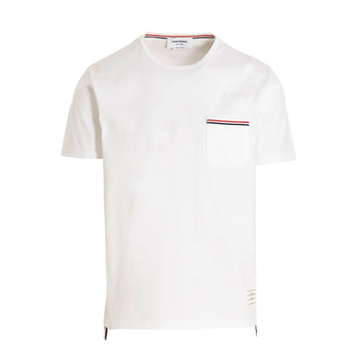 Thom Browne Logo Band Jersey T-shirt