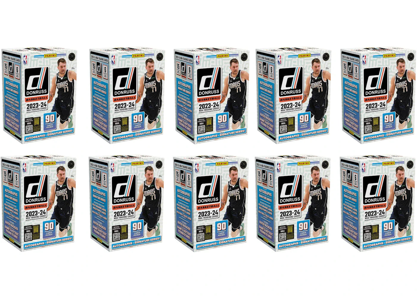 2023-24 Panini Donruss Basketball Blaster Box 10x Lot