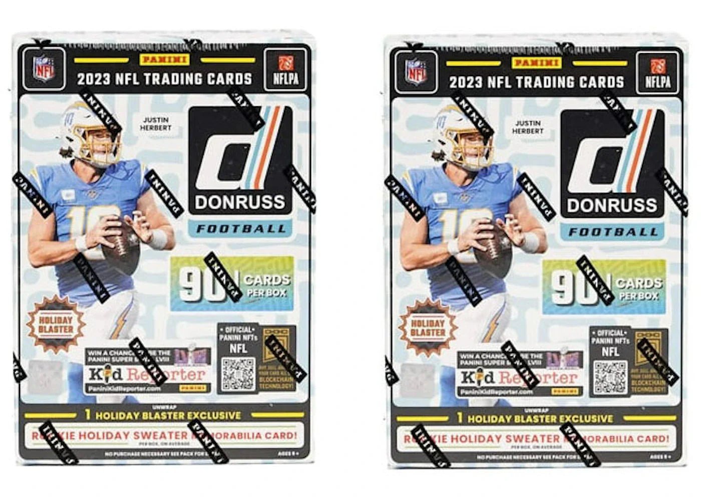 2023-24 Panini Donruss Holiday Football Blaster Box 2x Lot