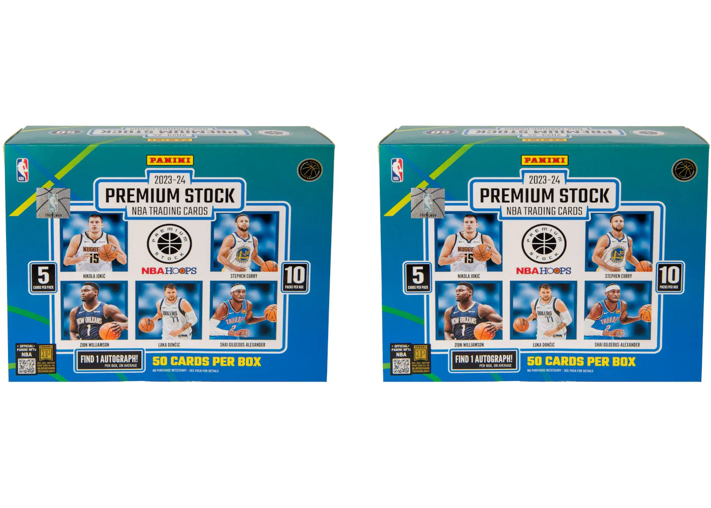 2023-24 Panini Premium Stock Basketball Premium Box (2x Lot)