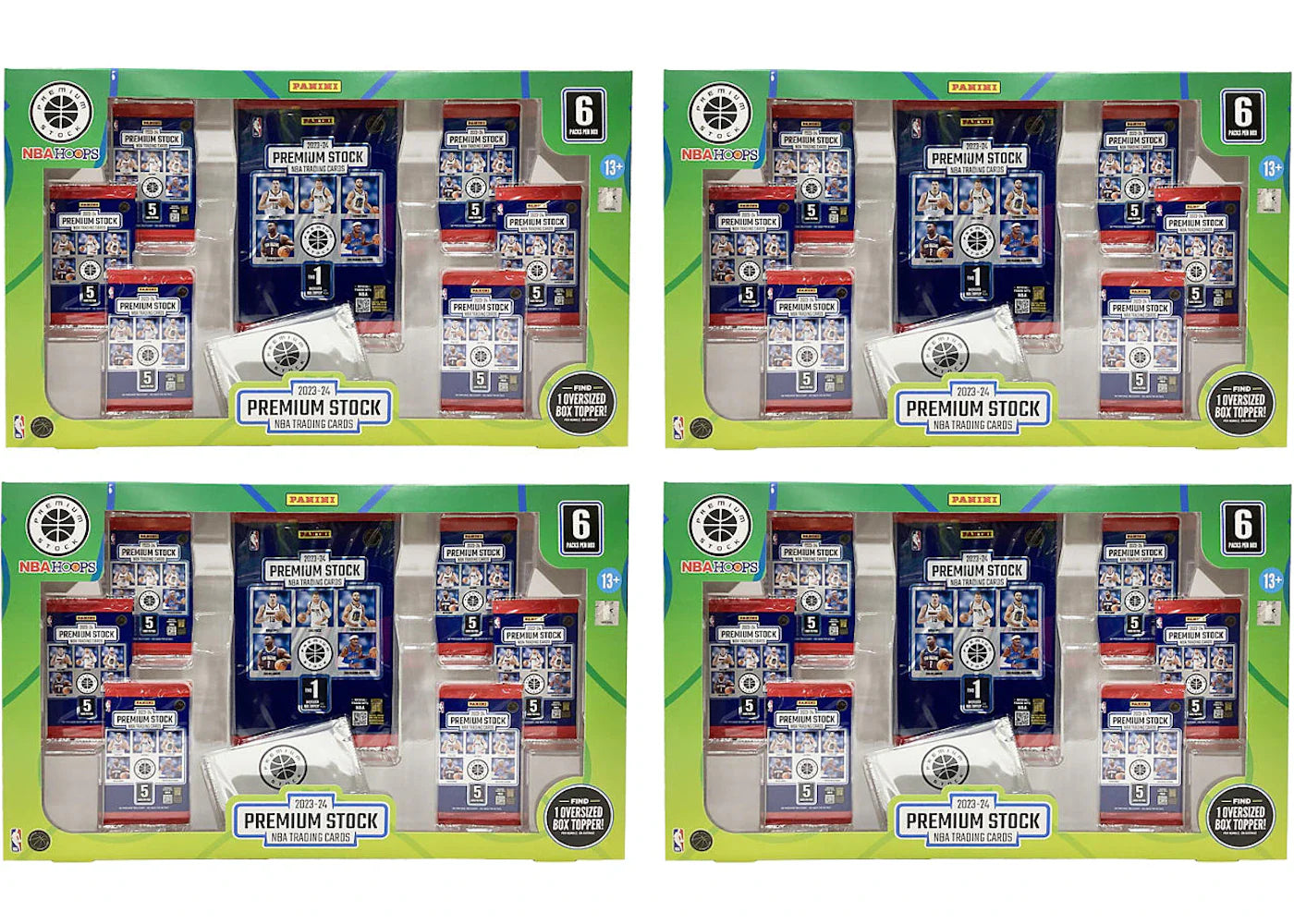 2023-24 Panini Premium Stock Basketball Sam's Club Collection Box 4x Lot