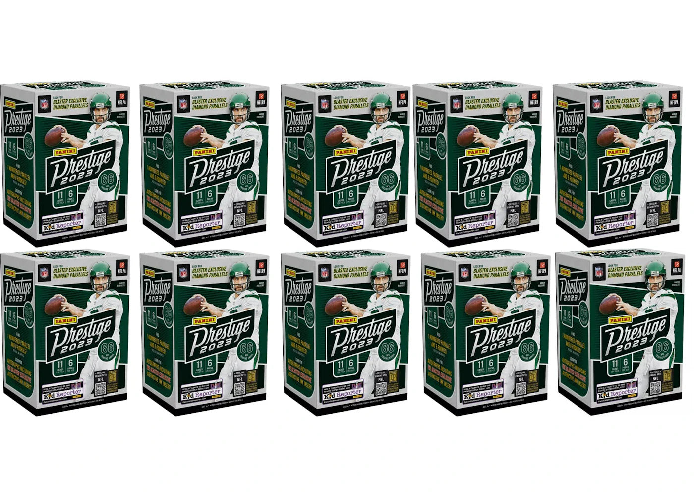 2023-24 Panini Prestige Football Blaster Box 10x Lot