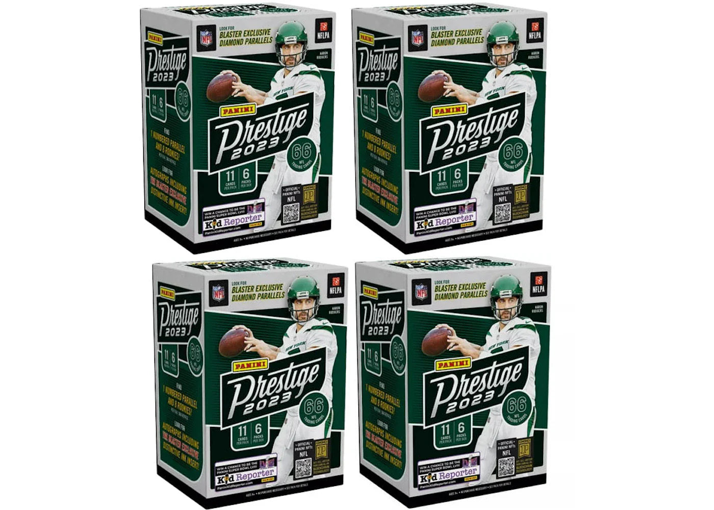 2023-24 Panini Prestige Football Blaster Box 4x Lot