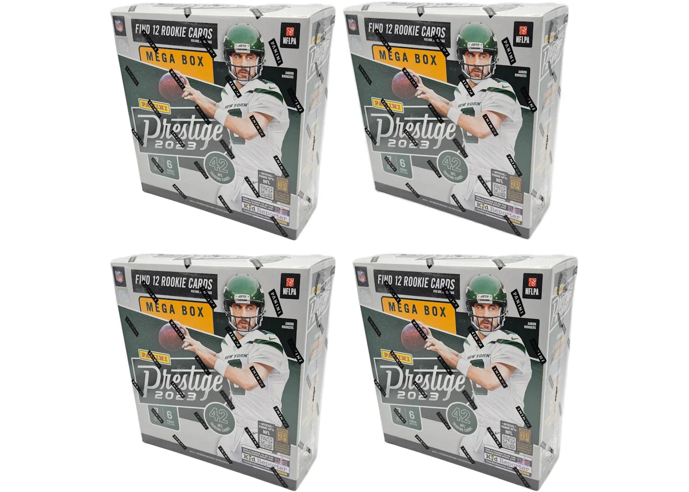 2023-24 Panini Prestige Football Mega Box 4x Lot
