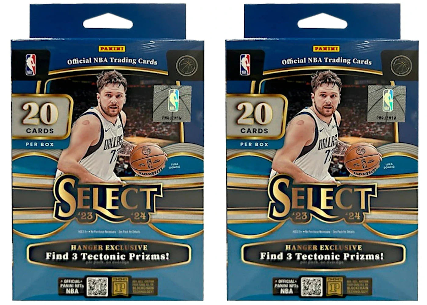 2023-24 Panini Select Basketball Hanger Box (Tectonic Prizms) 2x Lot