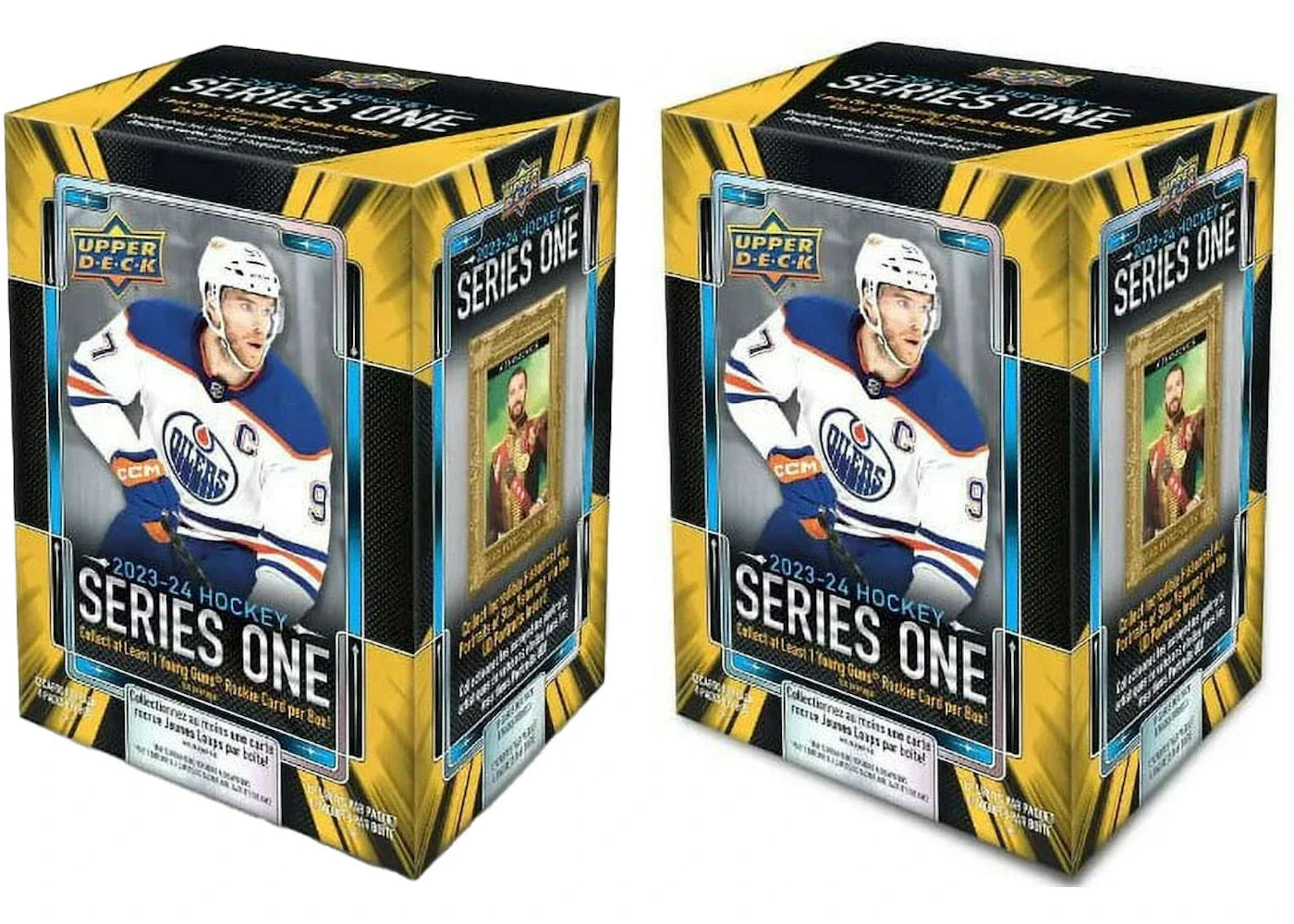 2023-24 Upper Deck Series 1 Hockey Blaster Box 2x Lot