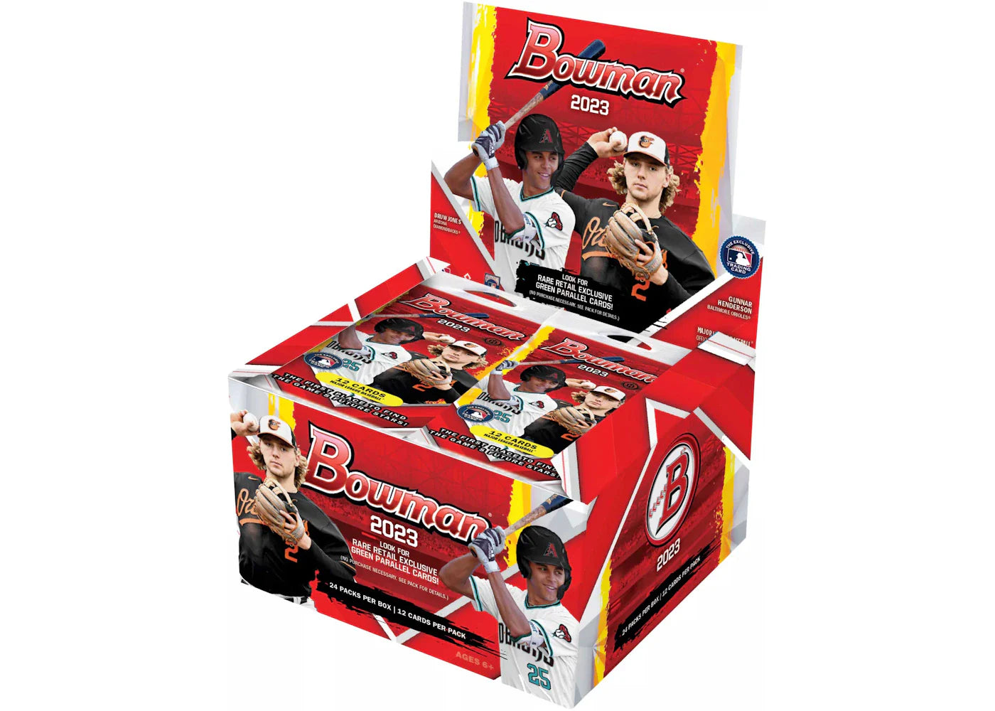 2023 Bowman Baseball 24-Pack Retail Box