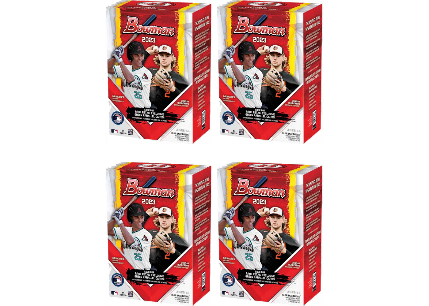 2023 Bowman Baseball Blaster Box 4x Lot