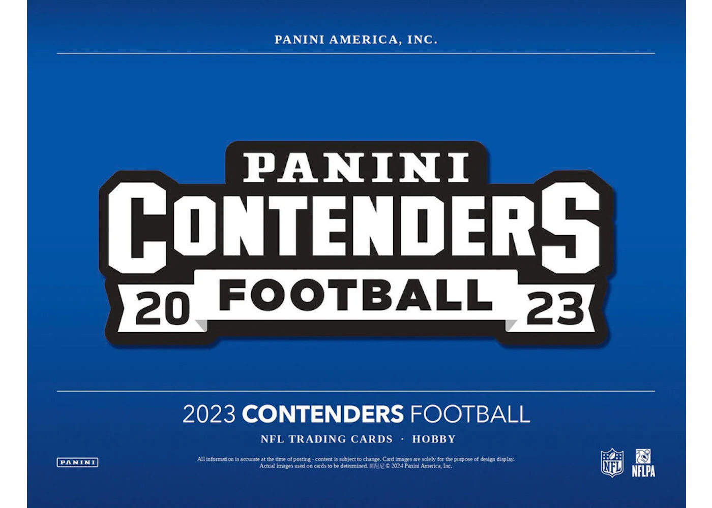 2023 Panini Contenders Football Hobby Box