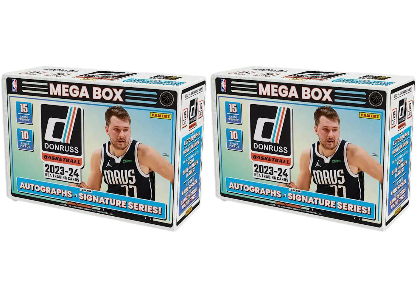 2023 Panini Donruss Basketball Mega Box (Blue and Green Laser) 2x Lot