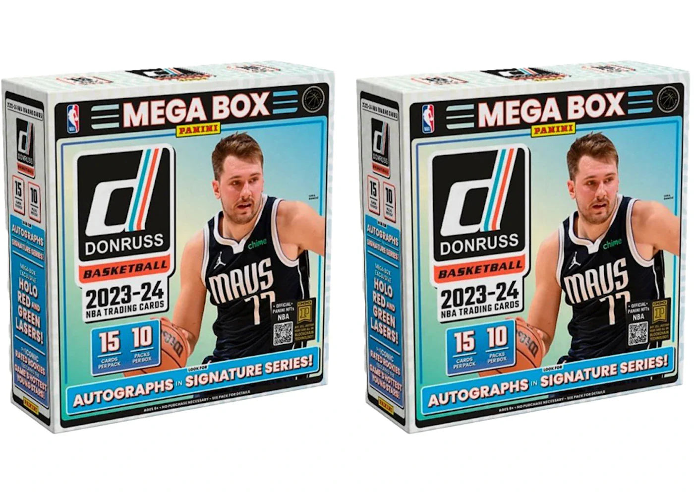 2023 Panini Donruss Basketball Mega Box (Red and Green Laser) 2x Lot