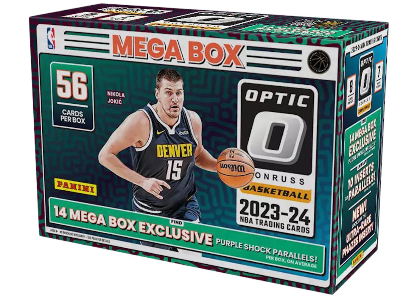 2023 Panini Donruss Optic Basketball Mega Box (Purple Shock Parallels)