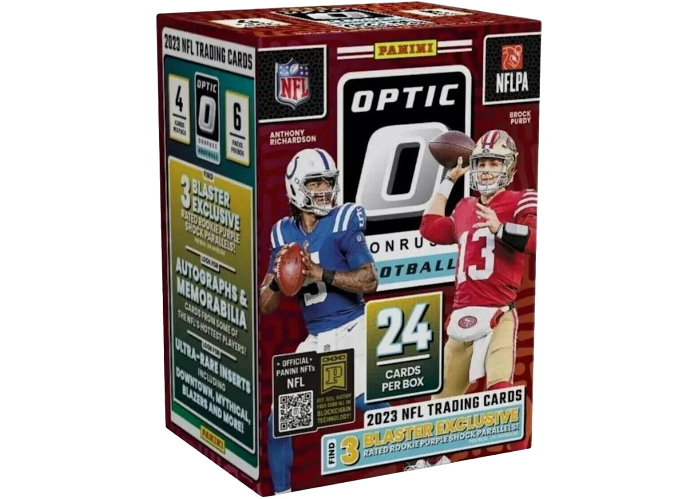 2023 Panini Donruss Optic Football Blaster Box (Purple Shock Parallels)