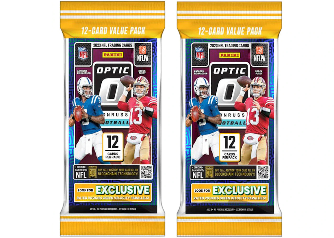 2023 Panini Donruss Optic Football Fat Pack (2x Lot)