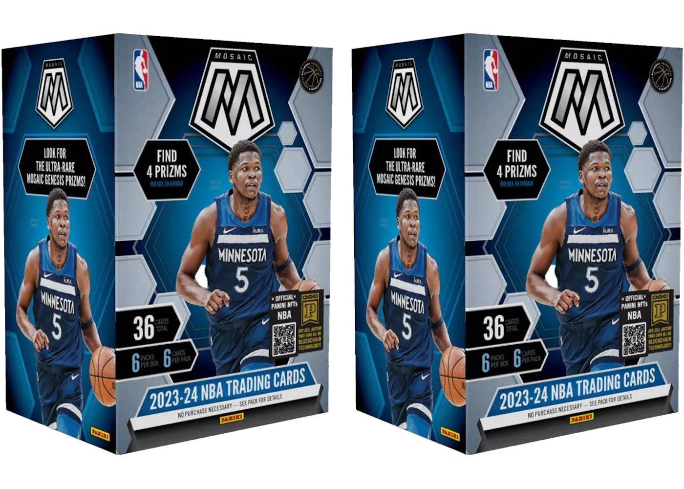 2023-24 Panini Mosaic Basketball Blaster Box (2x Lot)