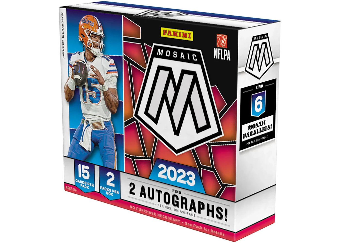 2023 Panini Mosaic Draft Picks Collegiate Football Hobby Box