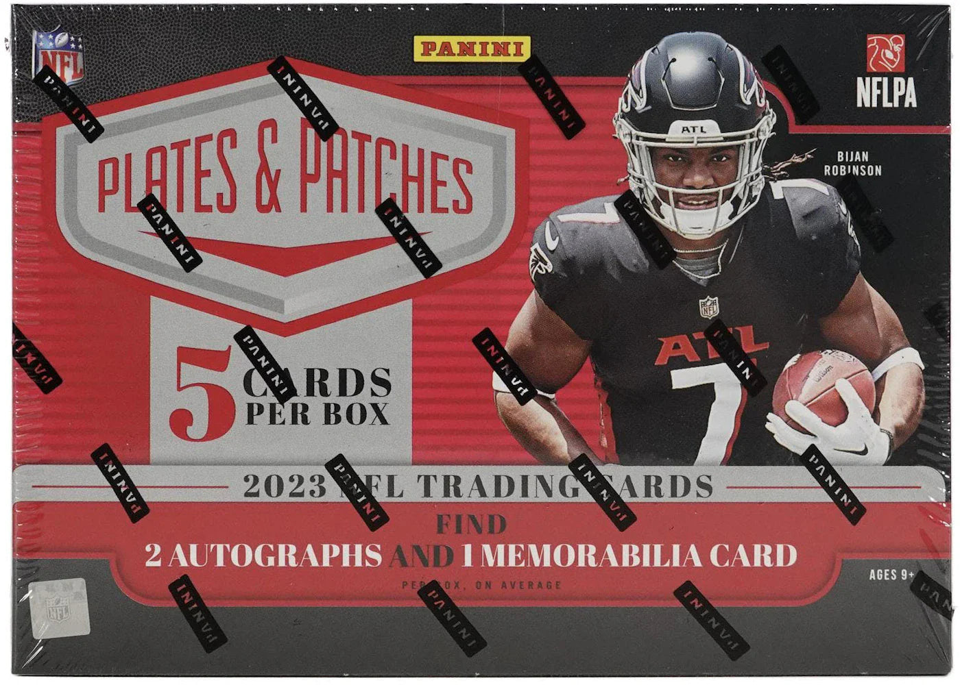 2023 Panini Plates and Patches Football Hobby Box