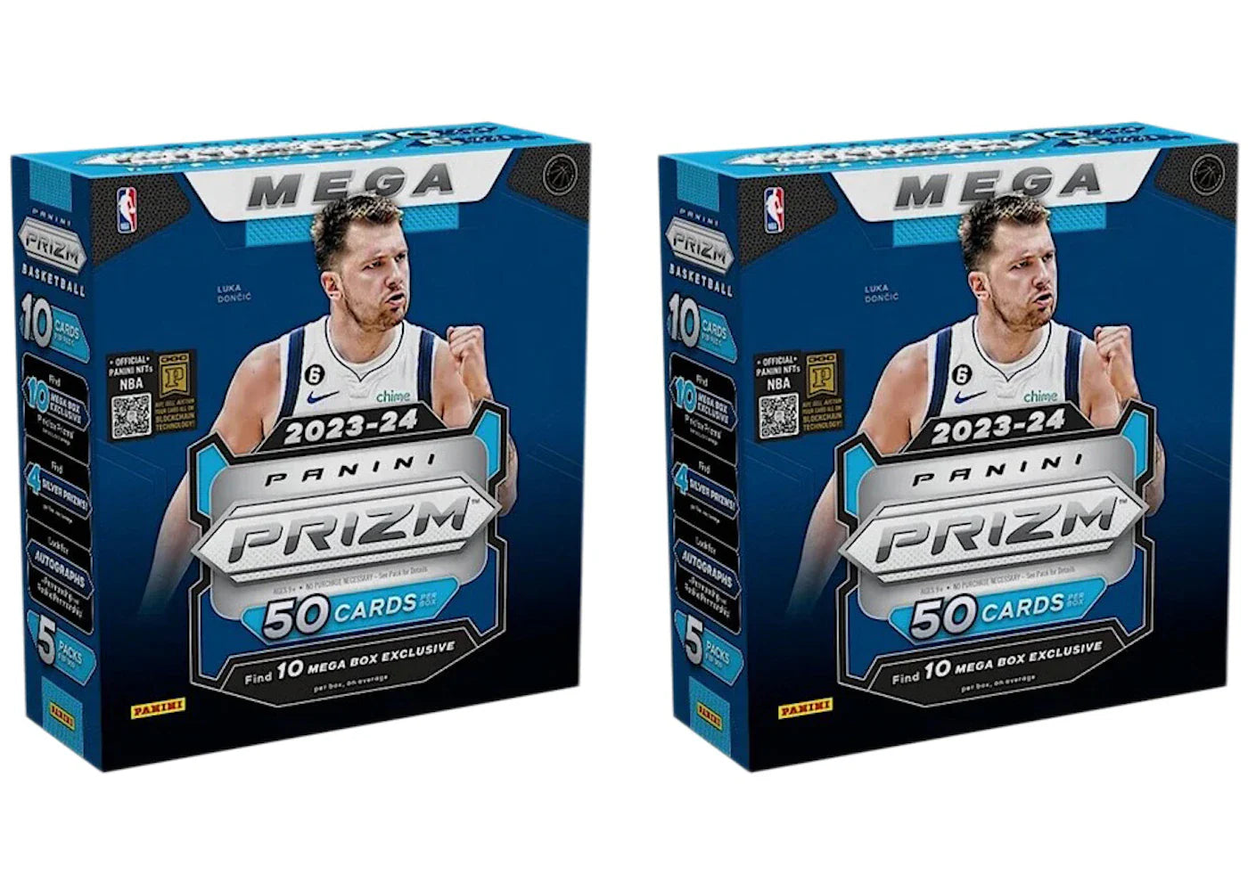 2023 Panini Prizm Basketball Mega Box (Pink Ice Prizms) 2x Lot