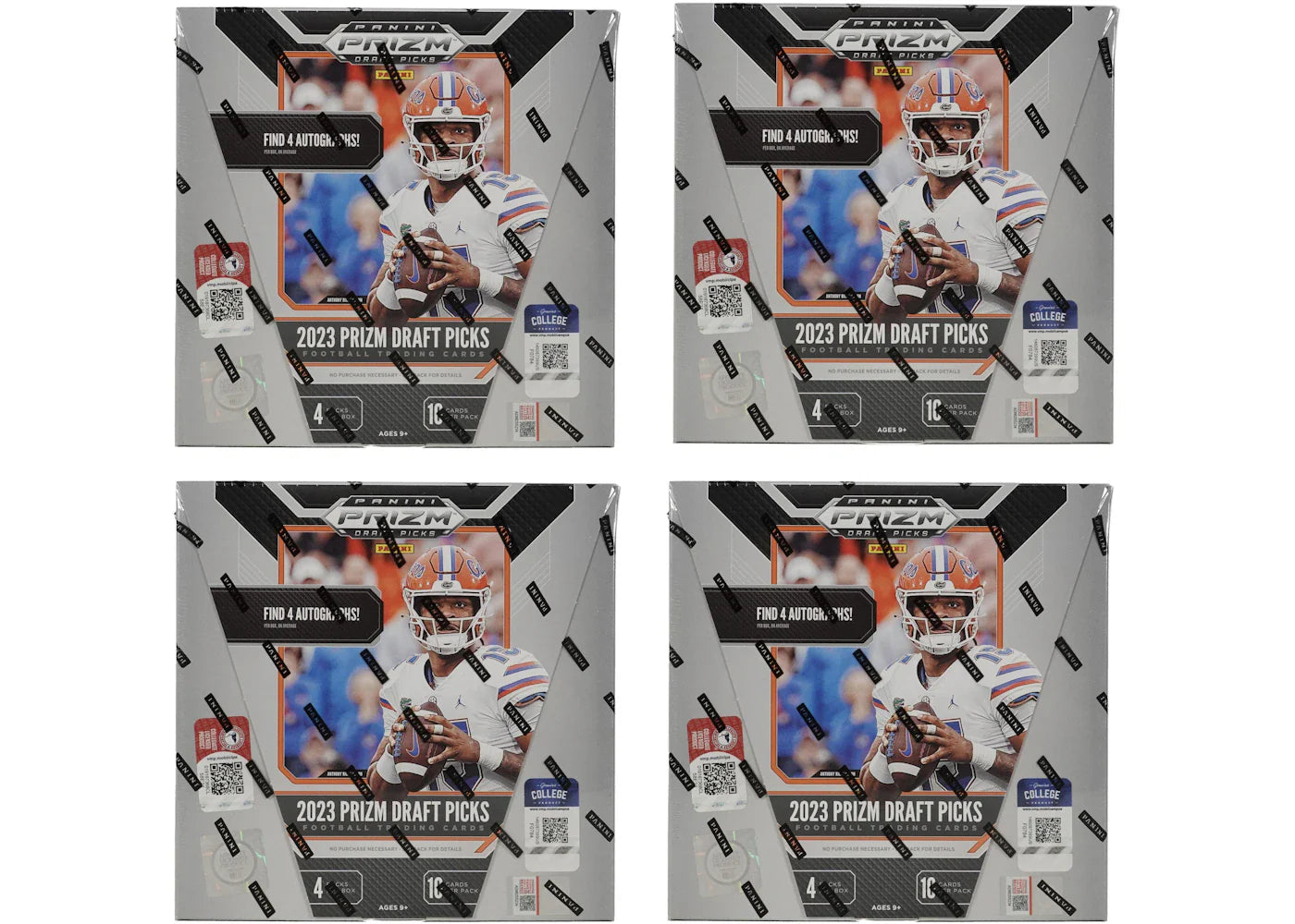 2023 Panini Prizm Draft Picks Football Hobby Box 4x Lot