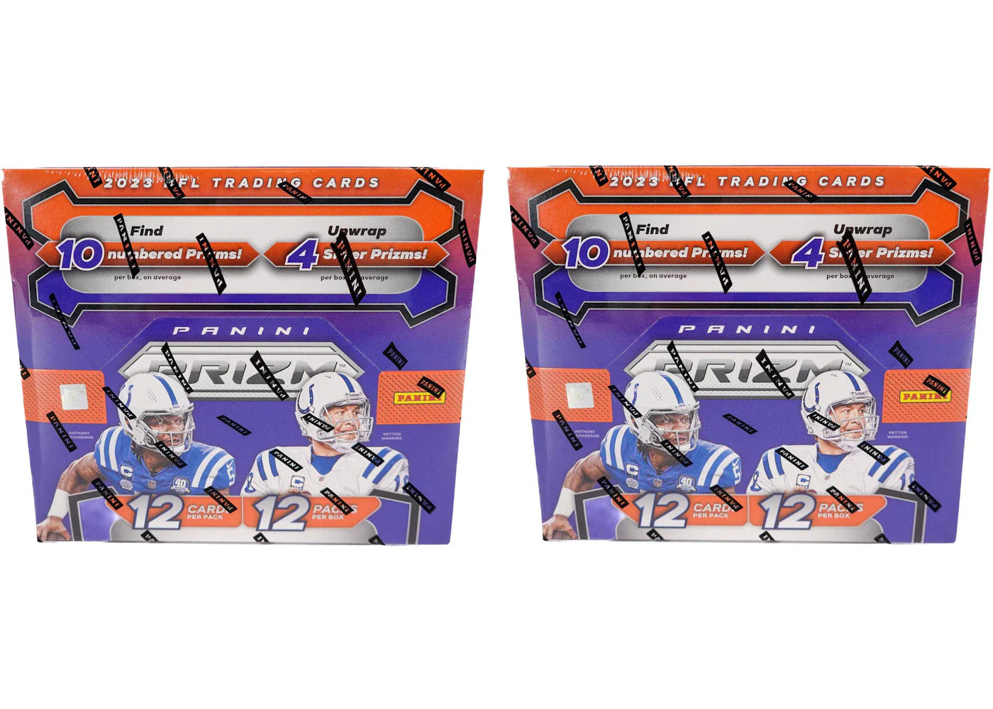 2023 Panini Prizm Football Hobby Box 2x Lot
