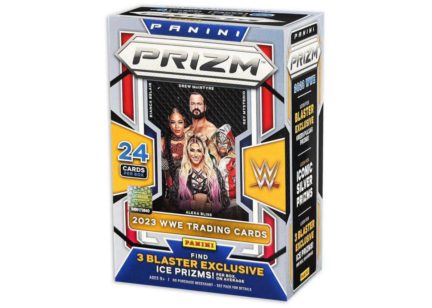 2023 Panini Prizm WWE Blaster Box (Ice Prizms)