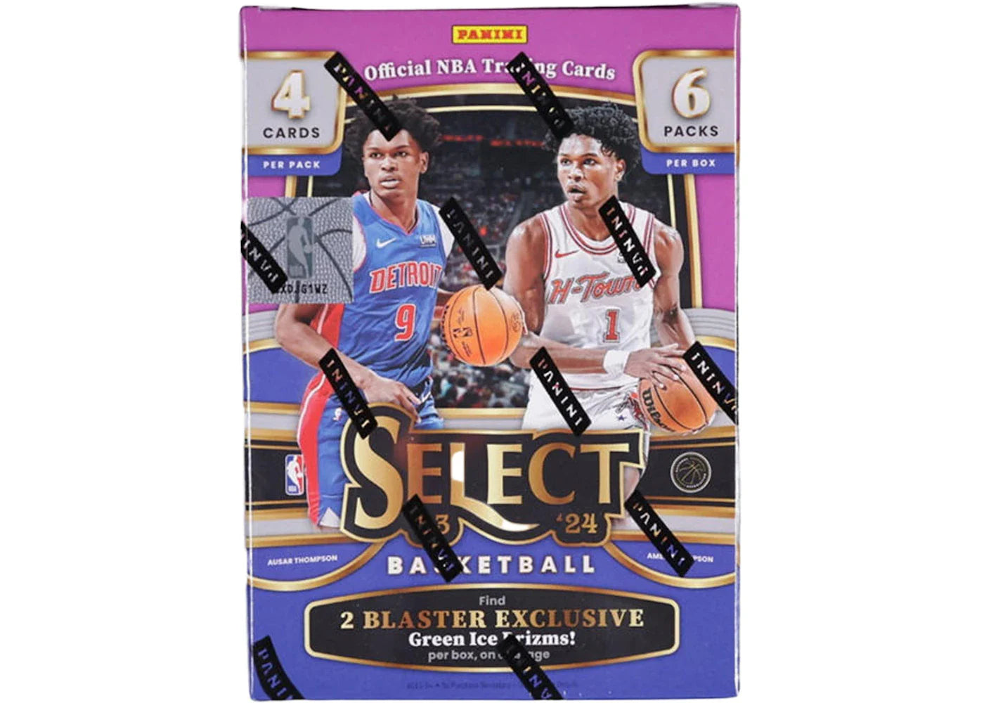 2023 Panini Select Basketball Hobby Blaster Box (Green Ice Prizms)