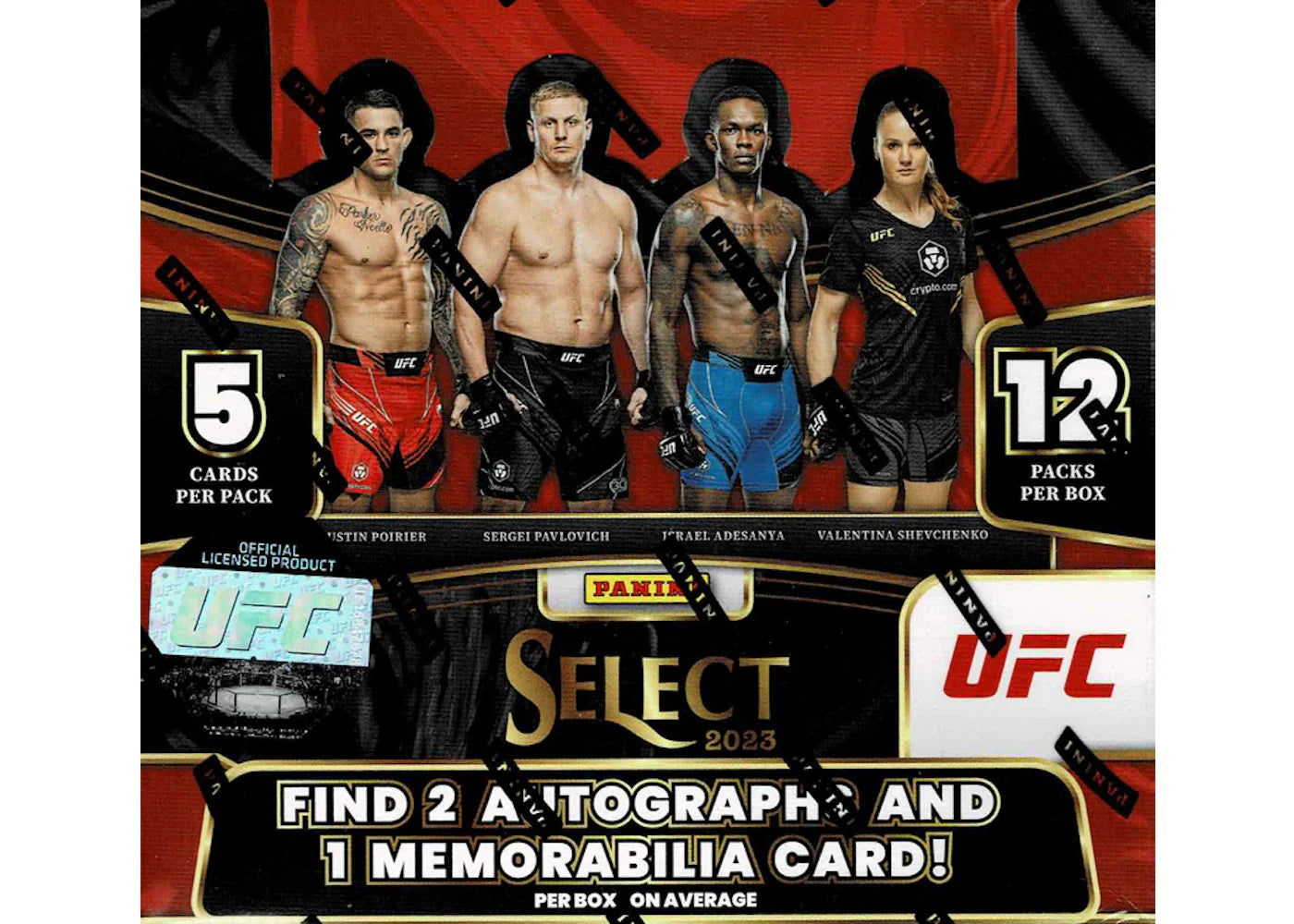 2023 Panini Select UFC Hobby Box