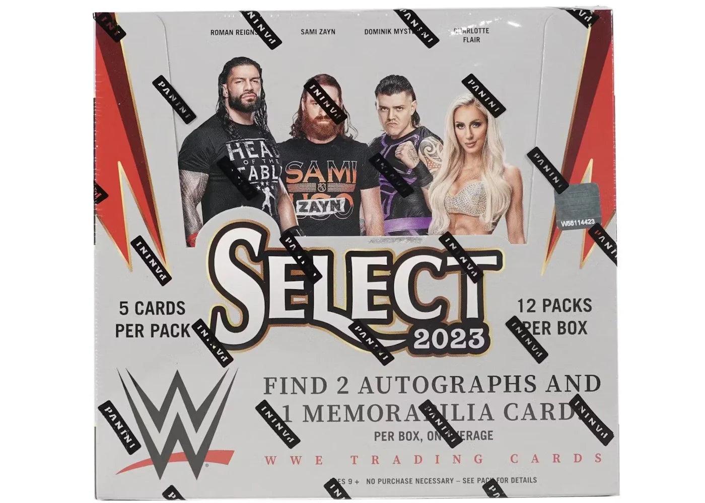 2023 Panini Select WWE Westling Cards Hobby Box