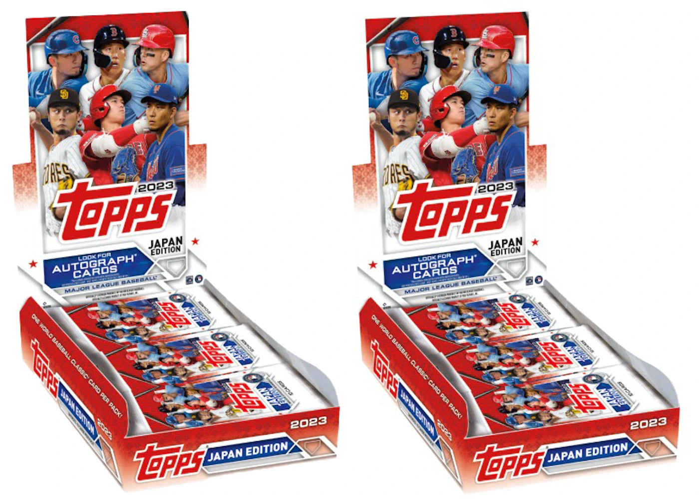 2023 Topps Baseball Japan Special Edition Hobby Box 2x Lot