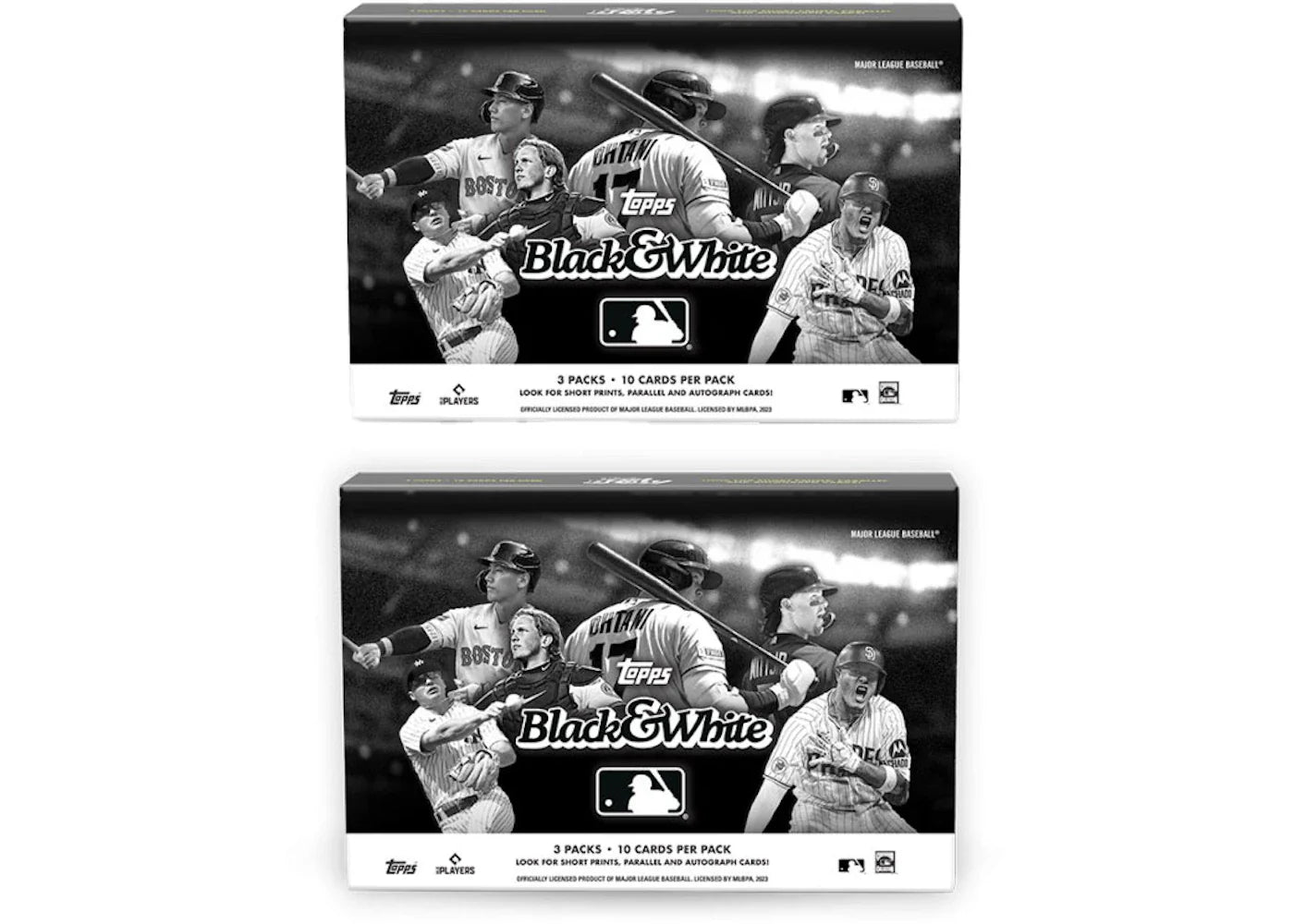 2023 Topps Black and White Baseball Box 2x Lot