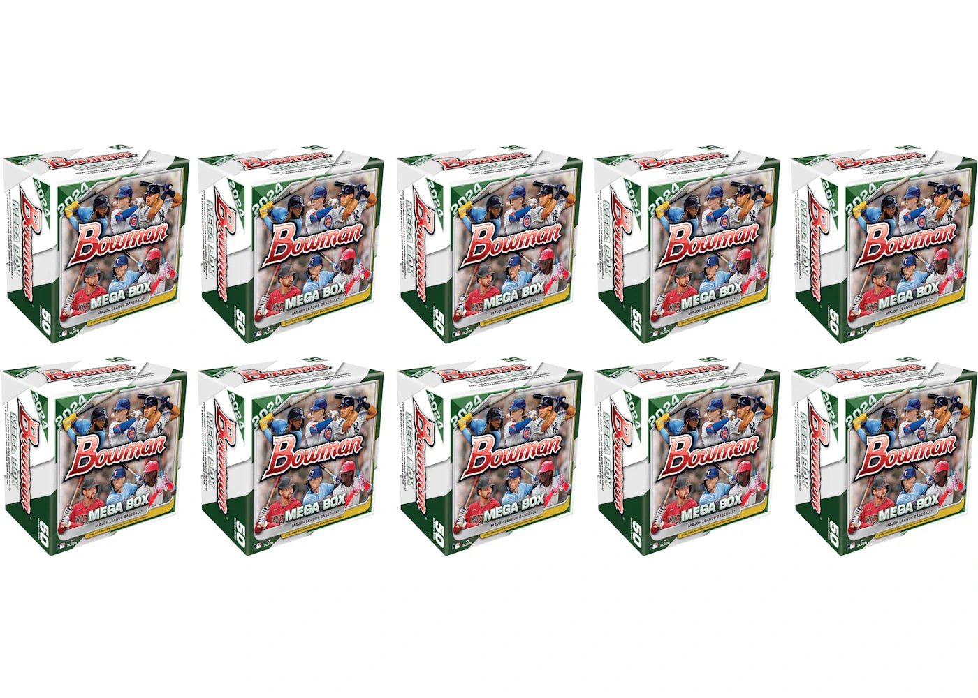 2023 Topps Bowman Baseball Mega Box 10x Lot