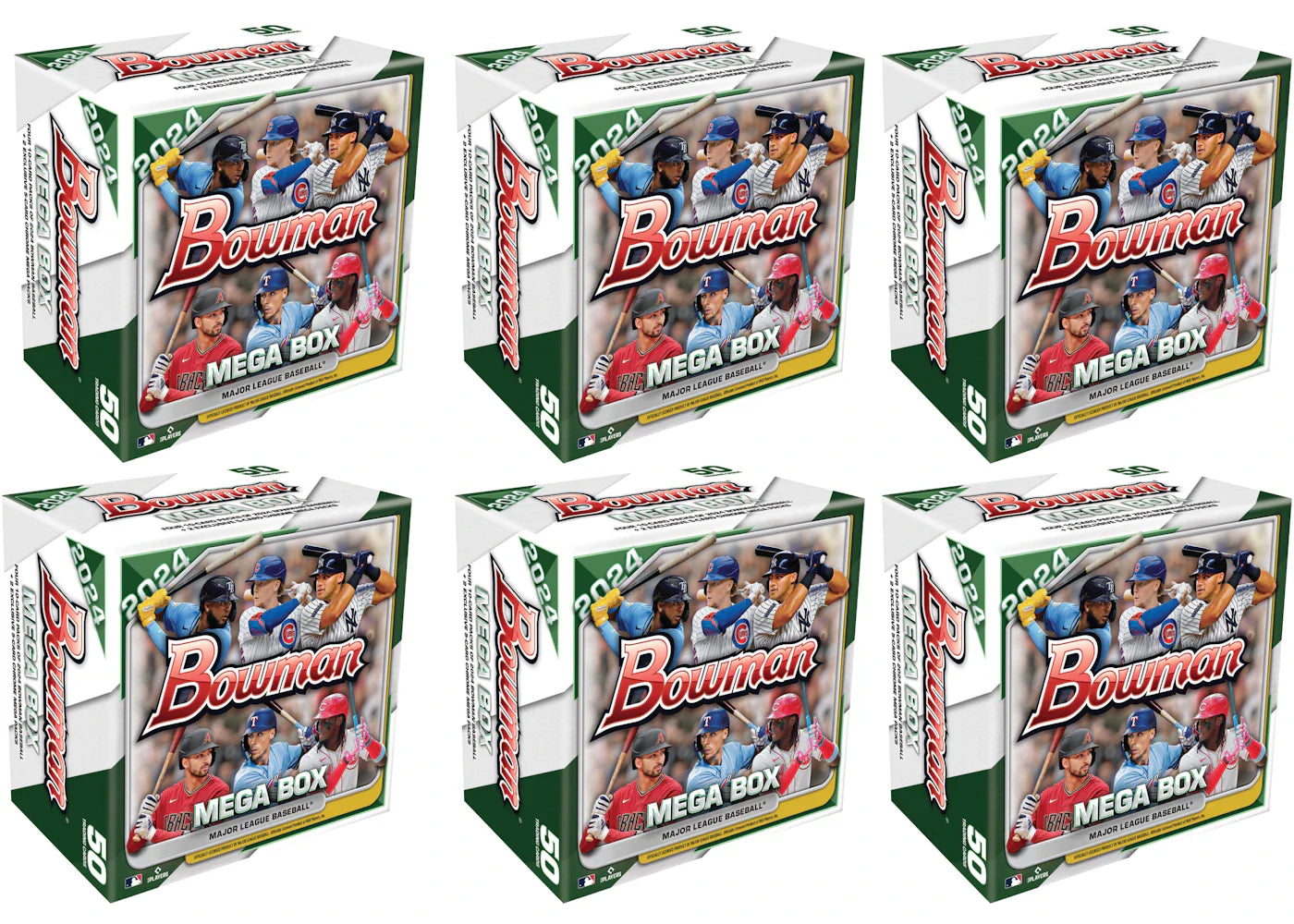 2023 Topps Bowman Baseball Mega Box 6x Lot