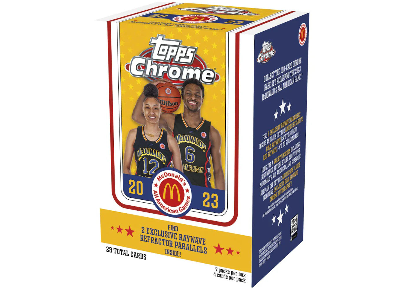 2023 Topps Chrome McDonald's All-American Basketball Value Box