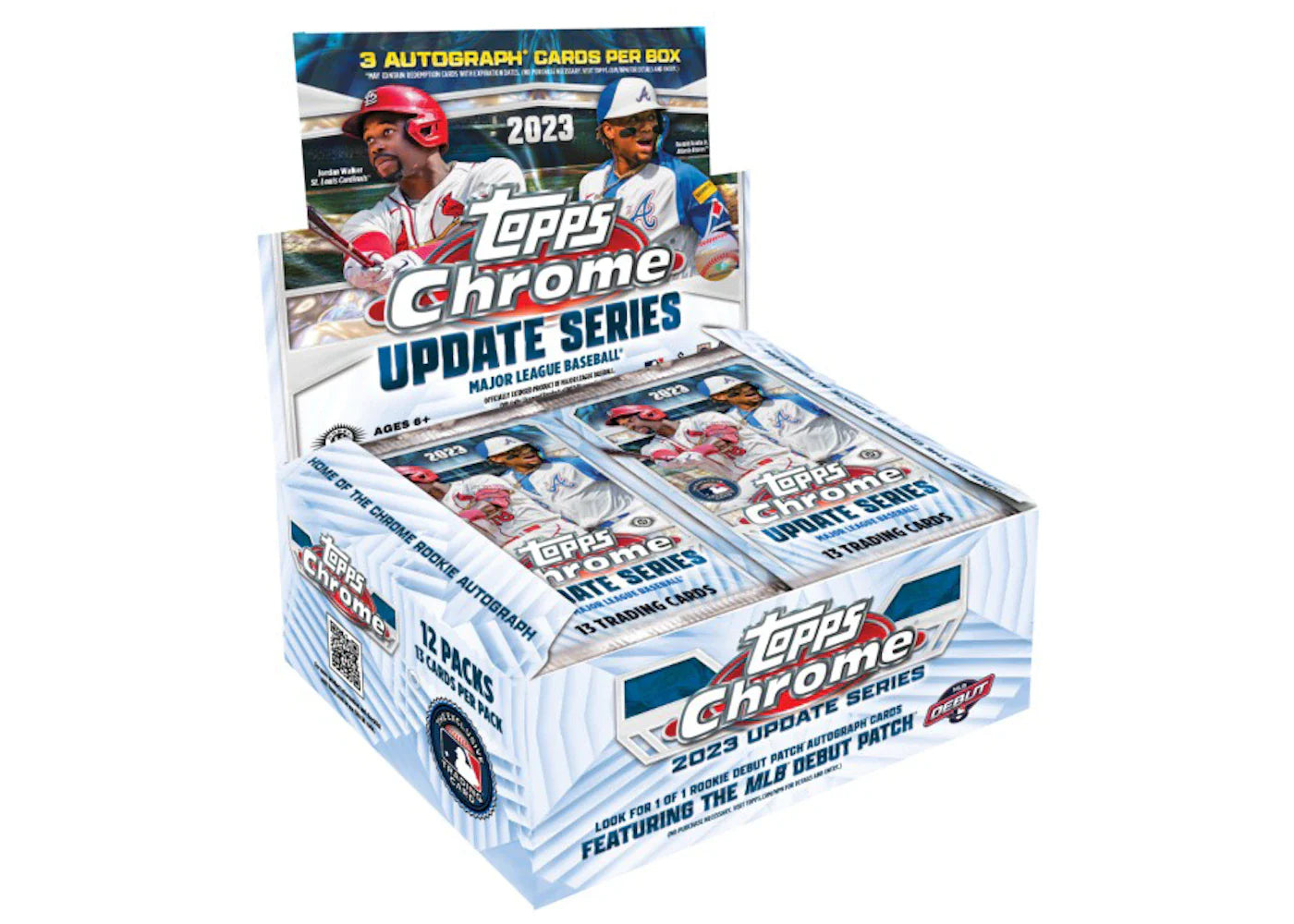 2023 Topps Chrome Updated Series Baseball Hobby Jumbo Box
