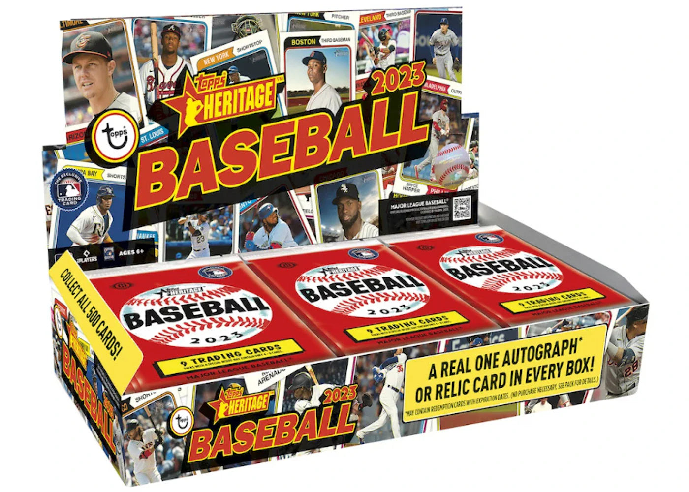 2023 Topps Heritage Baseball Hobby Box