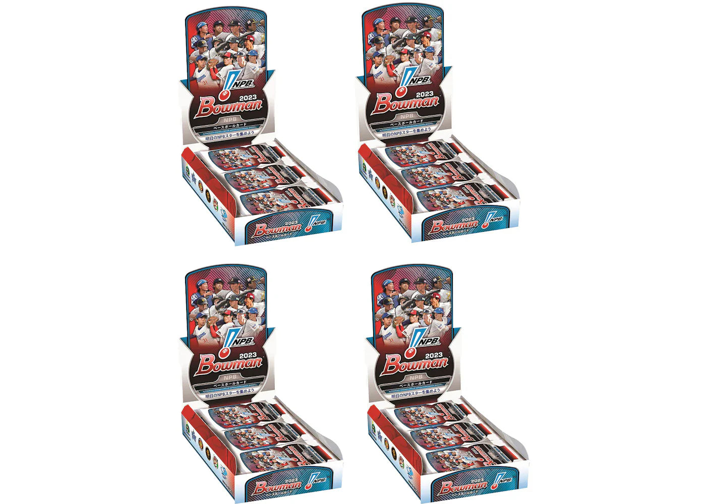 2023 Topps NPB Bowman Baseball Box 4x Lot