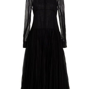 Jil Sander Pleated Skirt Dress