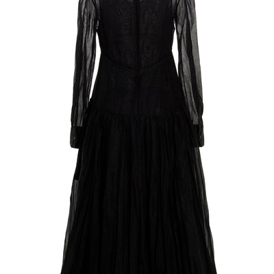 Jil Sander Pleated Skirt Dress