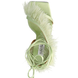 Sebastian Feather Wrap’ Sandals
