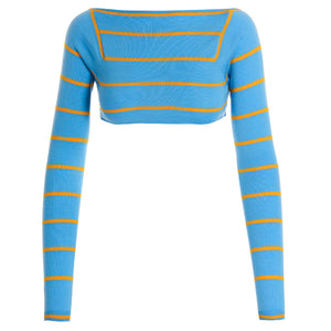 Emilio Pucci Cut-out Cropped Sweater